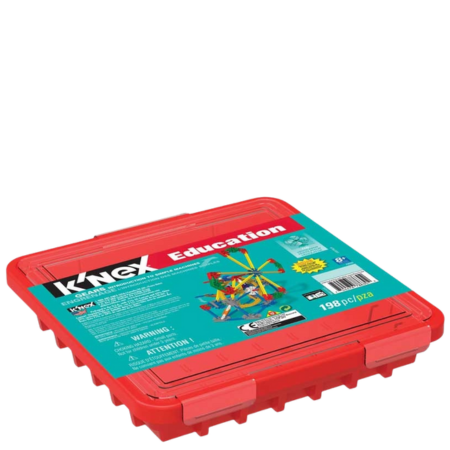 K’NEX Education Johdatus Yksinkertaisiin Koneisiin Rakennussarja – 198 osaa
