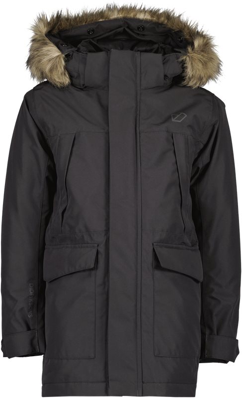 Didriksons Oxid Kids Parka Black - 100