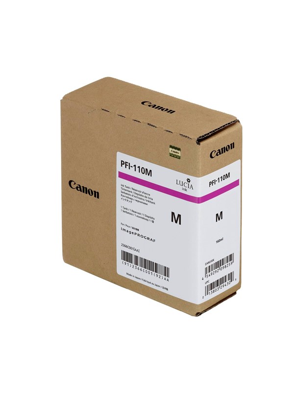 Canon Muste Magenta Pfi-110 160ml - Tx-2000/3000/4000