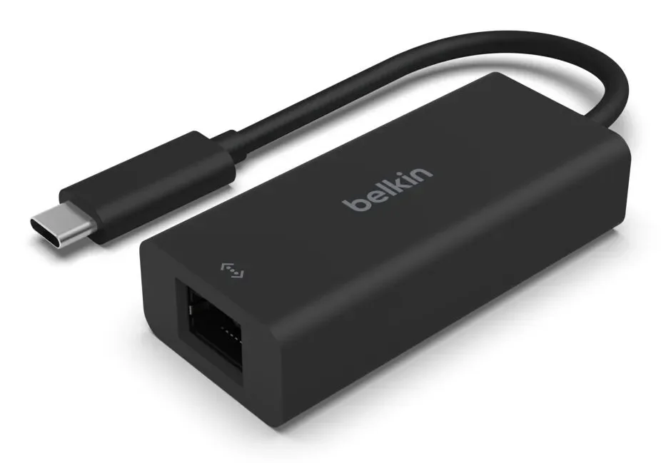 Belkin INC012BTBK USB-C 2,5 gigabitin - Ethernet-sovitin, Musta