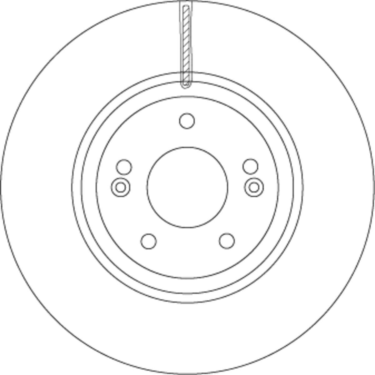 Jarrulevy TRW DF6545S