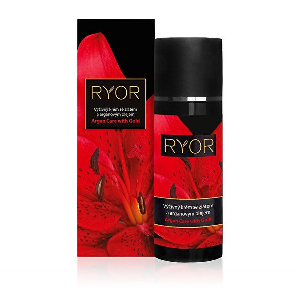 RYOR Ravitseva voide kulta- ja arganöljyllä 50 ml