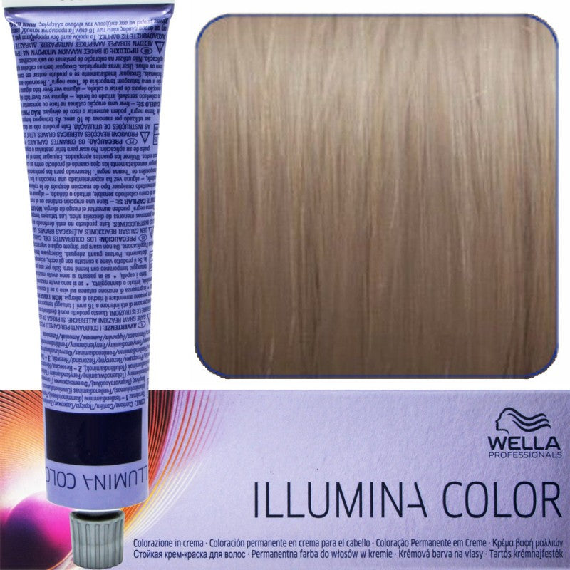 WELLA ILLUMINA COLOR Hiusväri 60ml 8/13 - Vaalea Tuhka Kultainen Blond
