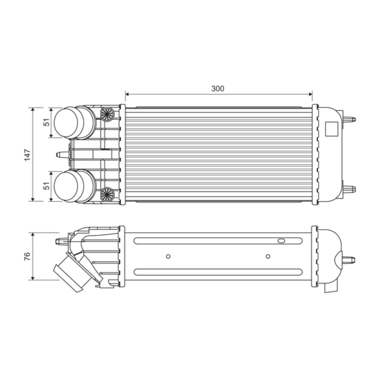 Välijäähdytin VALEO 818385