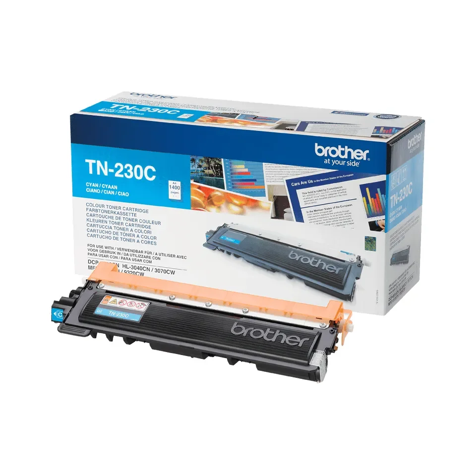 Brother TN-230C-laservärikasetti, syaani