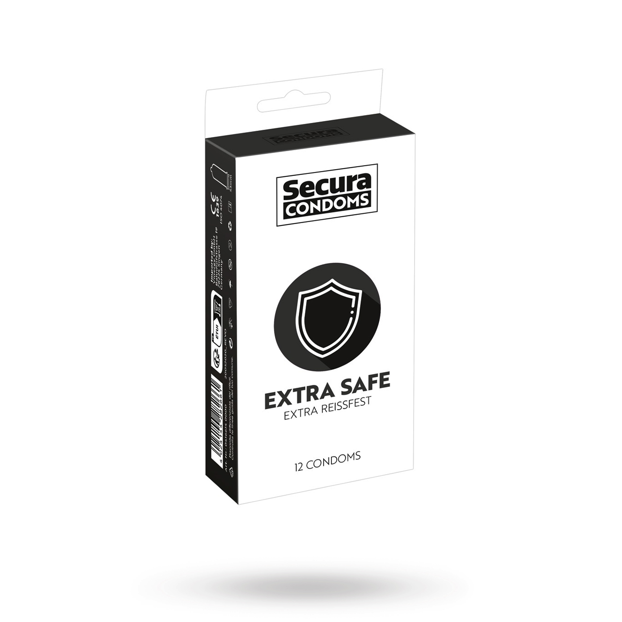 Secura Extra Safe vahvistetut kondomit 12 kpl
