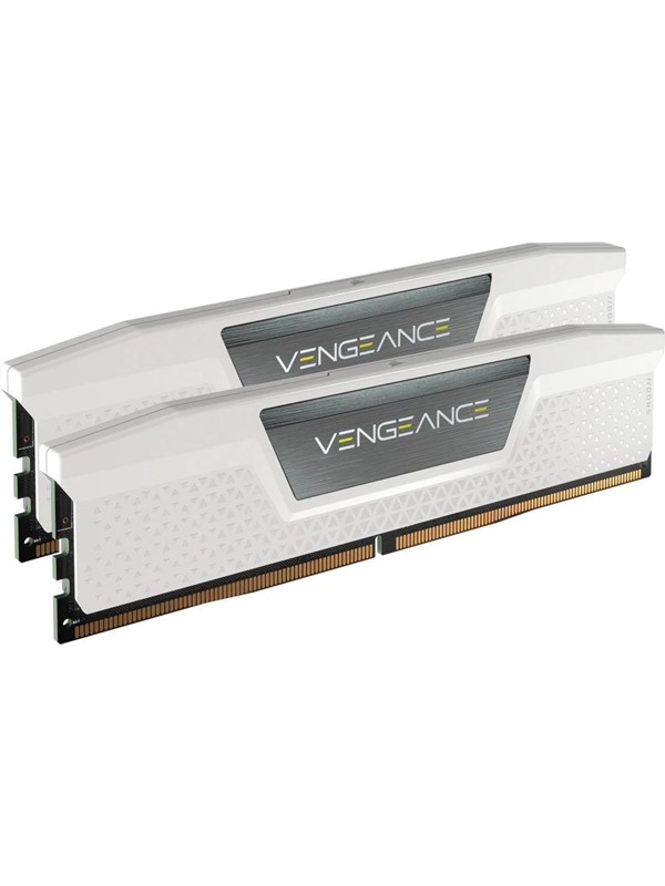 Corsair VENGEANCE 32 Gt (2 x 16 Gt) DDR5 6000 MHz, CL38 -muisti, valkoinen (EXPO/XMP)