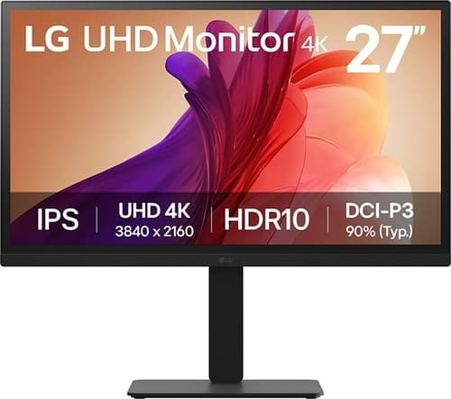 27" LG 27BA45U-B - LED monitor - 27" - HDR