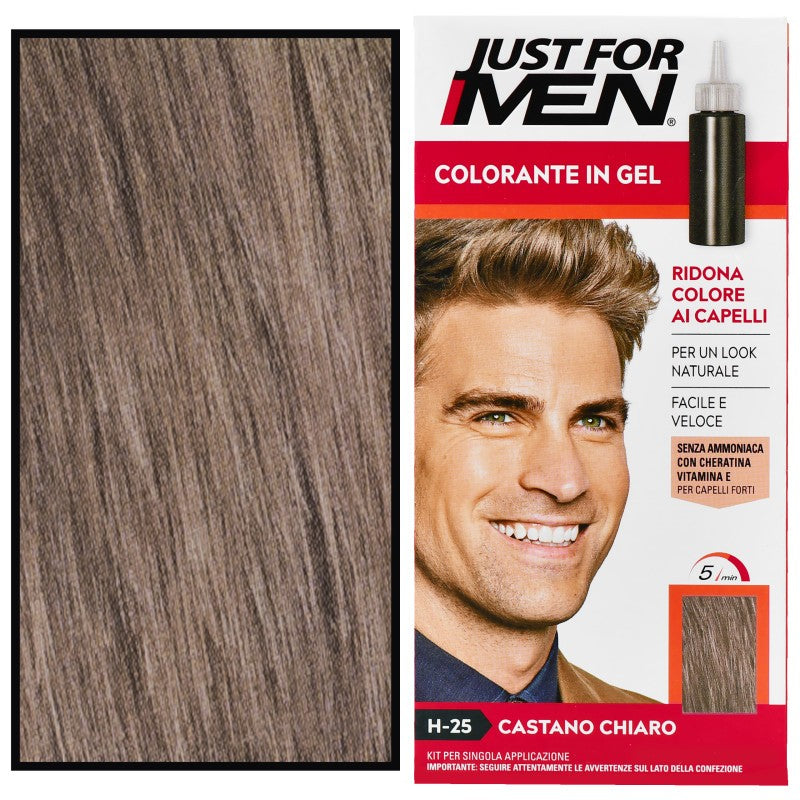 Just For Men Shampoo-in Haircolour H25 Vaaleanruskea 66 ml