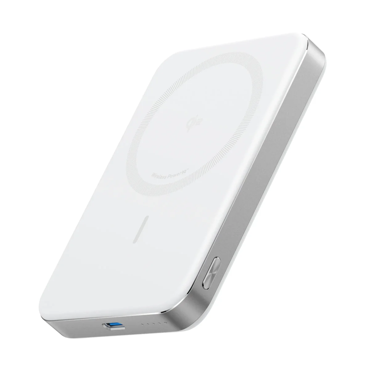 Anker MagGo A1664H21 10000mAh, 15W -varavirtalähde, Valkoinen