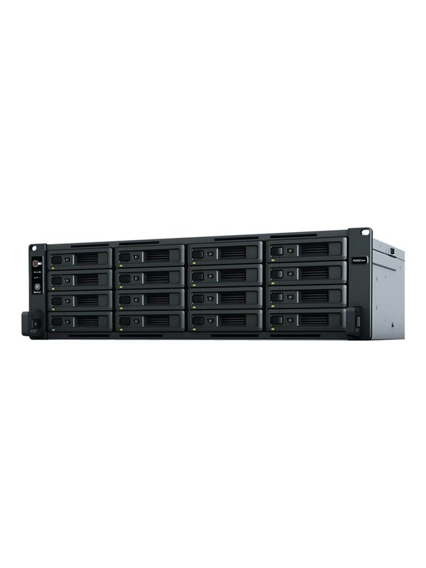 Synology RS4021xs+ - Verkkotallennuspalvelin, Musta