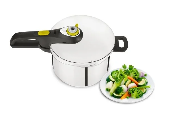 Tefal YS22Q25, 6 L, Keraaminen, Kaasu, Halogeeni, Induktio, Sinetöity levy, Musta, Ruostumaton teräs, 22 cm, Ruostumaton teräs, 6 henkilö(t)