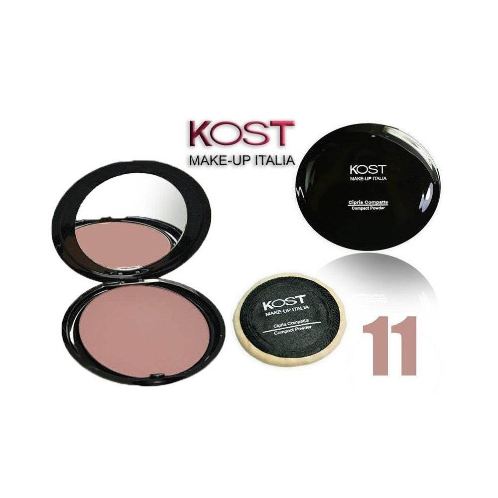 Kost Make Up Kost Vaaleanpunainen Kompakti Puuteri 11