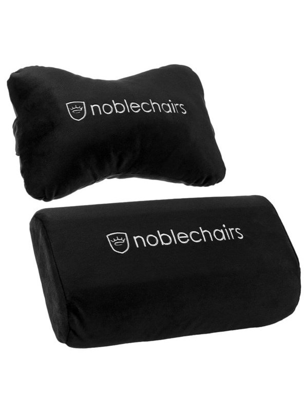 noblechairs Tyynysetti EPIC/ICON/HERO - Musta/Valkoinen - Musta / Valkoinen - Kangas