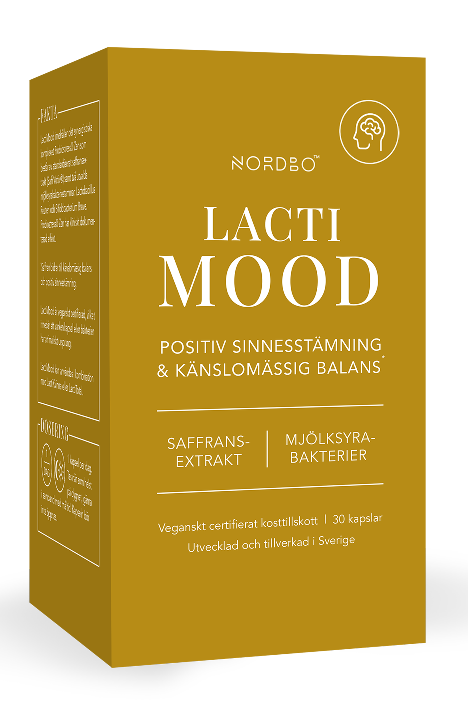 Nordbo LactiMood 30 kaps