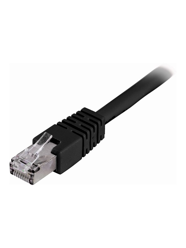 Deltaco Cat6 F/UTP RJ45 35m -verkkokaapeli, musta
