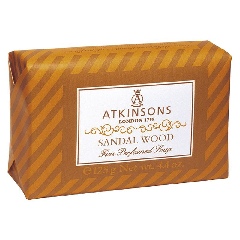 Atkinsons Hienostunut hajustettu saippua - Tuoksuva santelipuu saippua 125 g