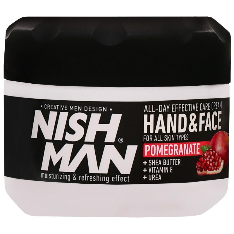 Granaattiomenan käsille ja kasvoille tarkoitettu voide Nishman 300 ml