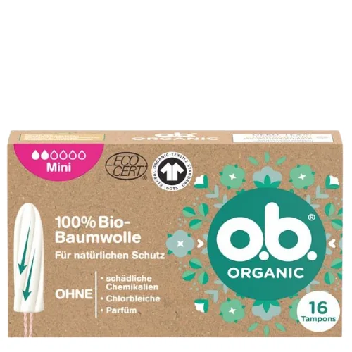 o.b. Organic Mini Tamponit - 16 kpl