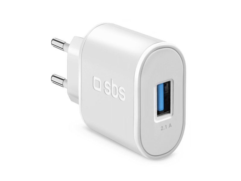 SBS 2100 mAh Charger - 2.1A - White