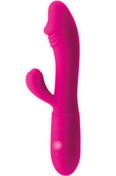 Goodies Candy G-spot Rabbit Vibe USB Silicone Jänisvibraattori