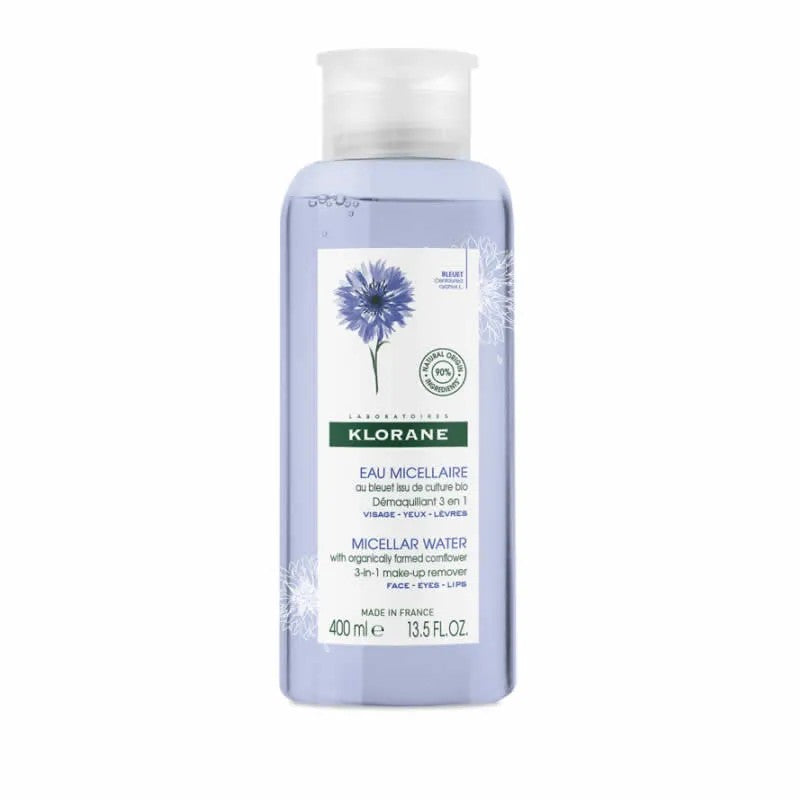 Klorane Ruiskukka Ritual Misellivesi 3in1 luomuvesi 400ml