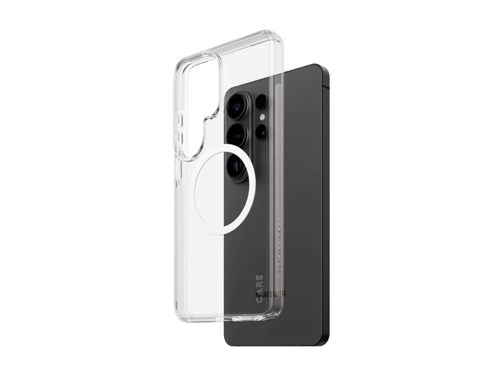 PanzerGlass CARE™ by ® Urban Explorer Case Transparent w. White Qi Samsung Galaxy S26 Ultra, Suojus, Samsung, Samsung - Galaxy S26 Ultra, Läpinäkyvä