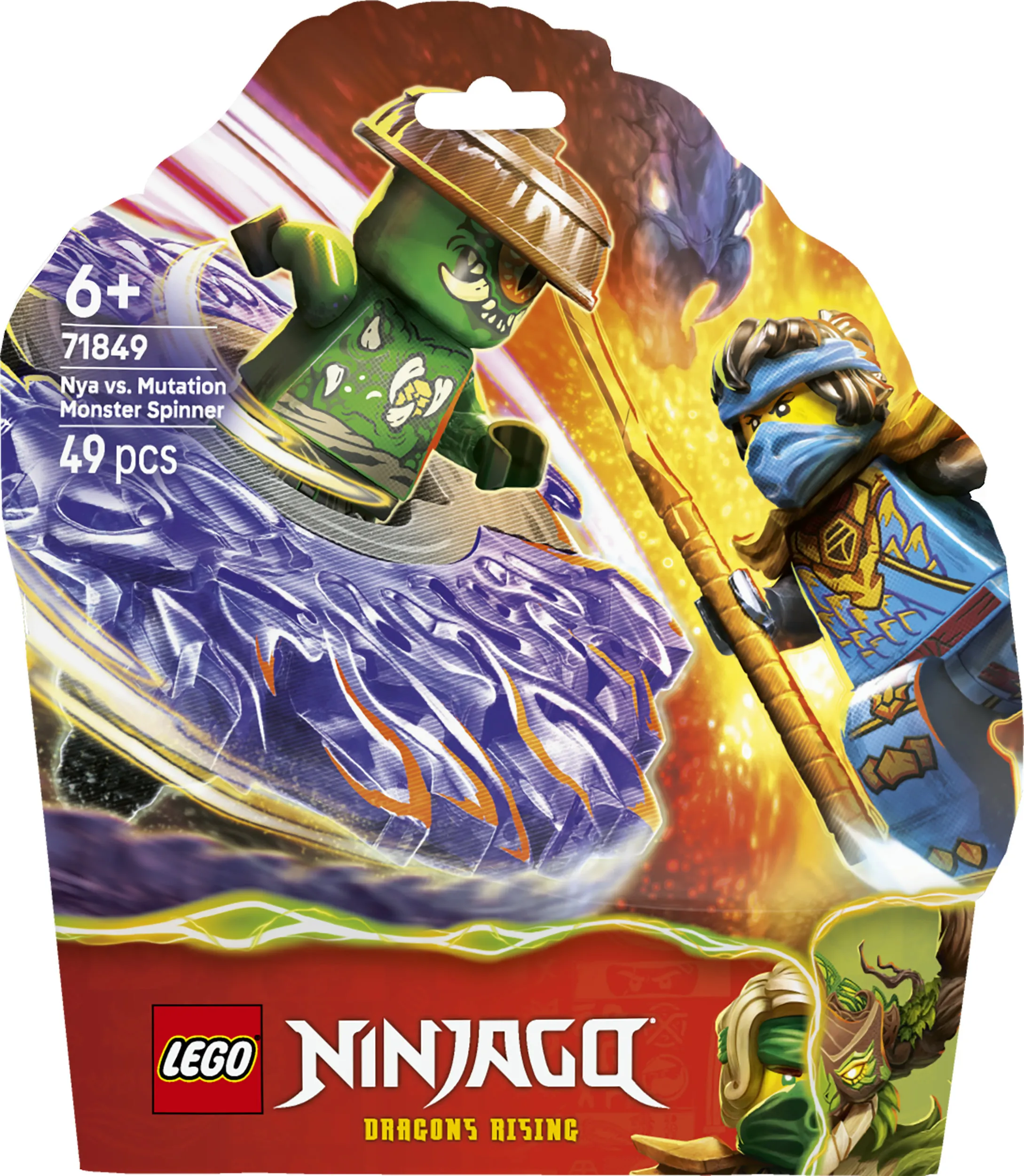 LEGO Ninjago 71849 Nya vastaan mutaatiohirviöspinneri
