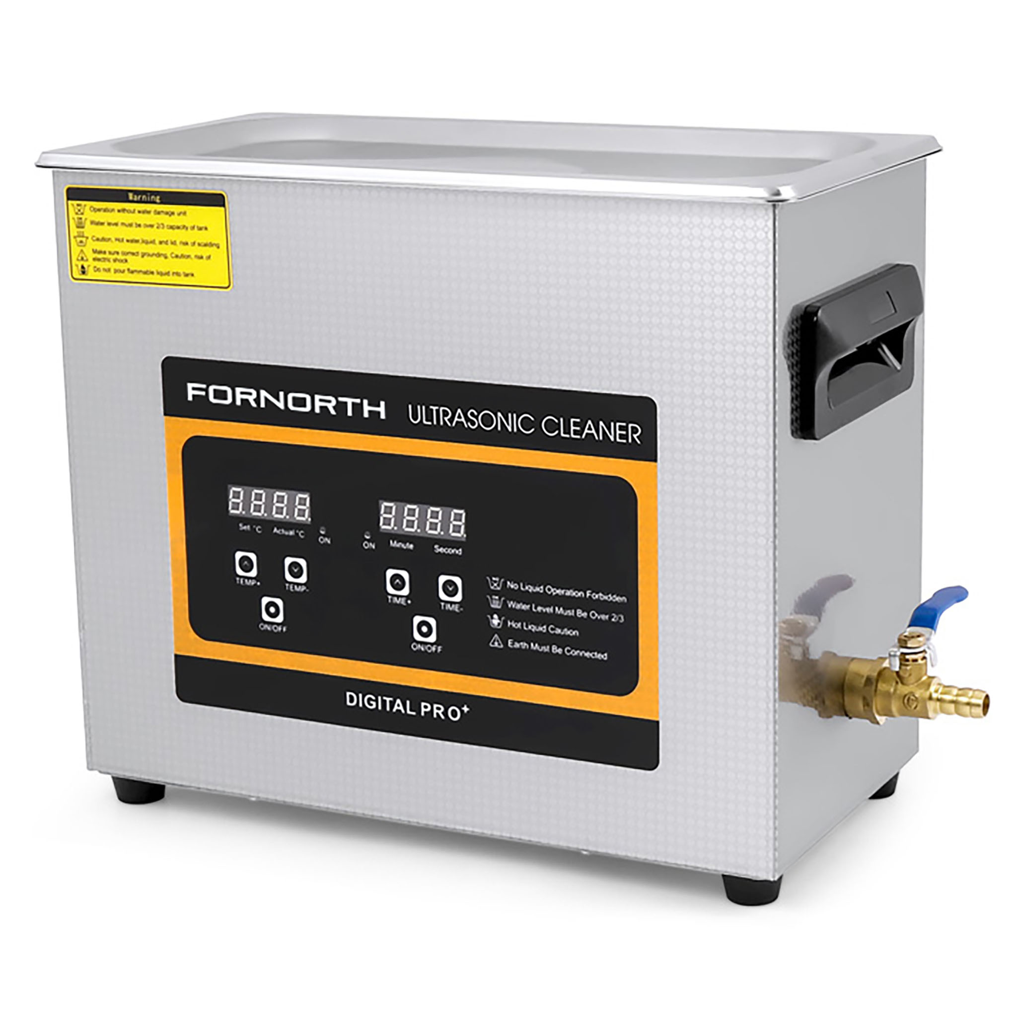 Ultraäänipesuri 6,5L, Fornorth