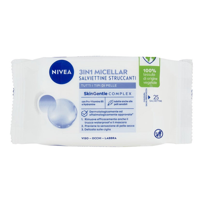 Nivea Micellaarivesipuhdistusliinat 25 kpl