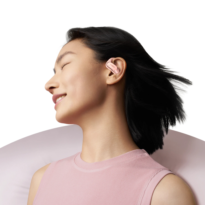 Shokz OpenFit Air -langattomat nappikuulokkeet, pinkki