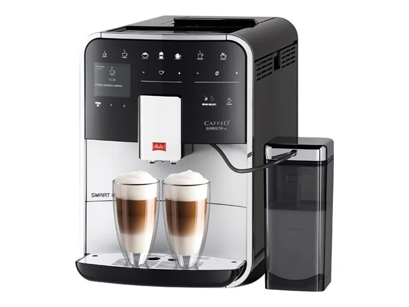 Melitta Barista TS Smart -täysautomaattinen espressokone, musta, hopea