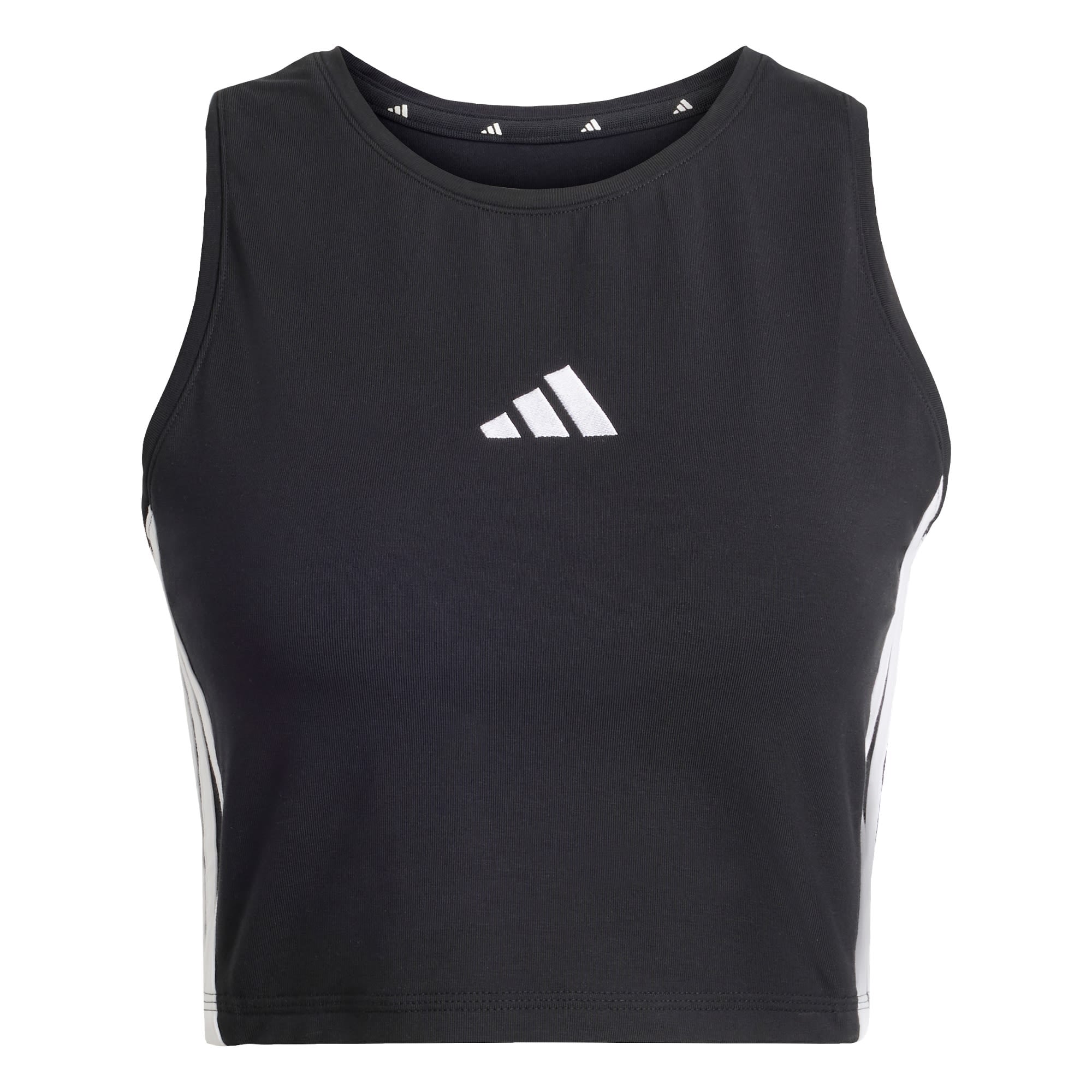 ADIDAS SPORTSWEAR Urheilutoppi 'Essentials'  musta / valkoinen