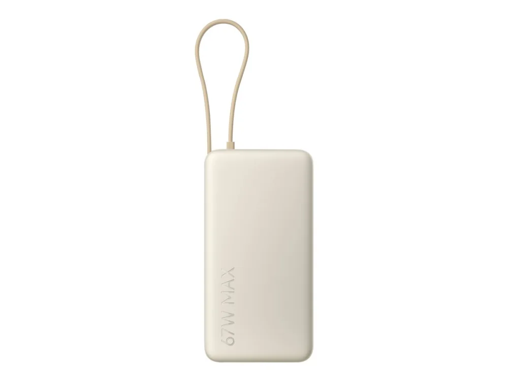 Xiaomi 67W Power Bank 20000, 20000 mAh, Litiumioni (Li-Ion), 11,1 V, Hiekka