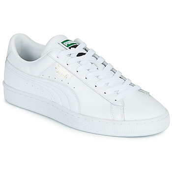 PUMA Matalavartiset tennarit 'Basket Classic XXI' valkoinen