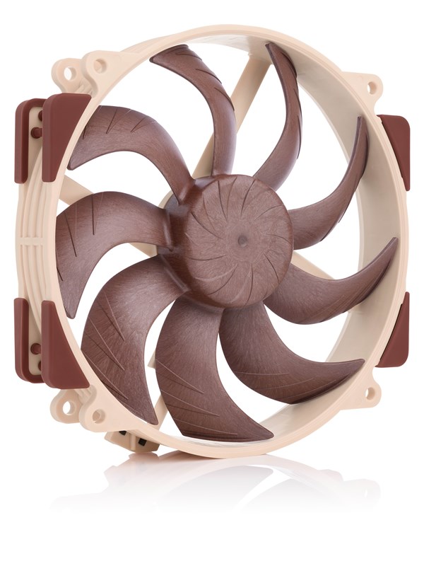 Noctua NF-A14x25R G2 PWM -tuuletin, SSO2-laakeri, 140 mm, Ruskea/beige