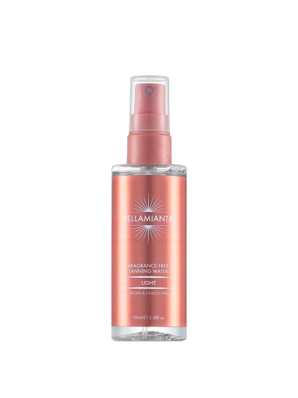Bellamianta Fragrance Free Tanning Water - Light 100 ml