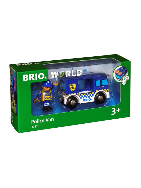 BRIO World - Poliisi pakettiauto