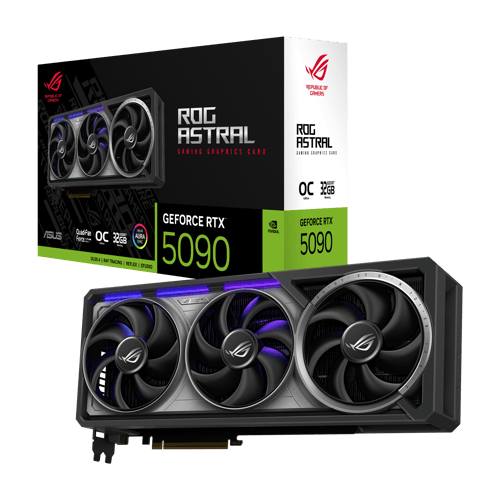 ASUS GeForce RTX 5090 ROG Astral OC - 32GB GDDR7 RAM - Näytönohjaimet