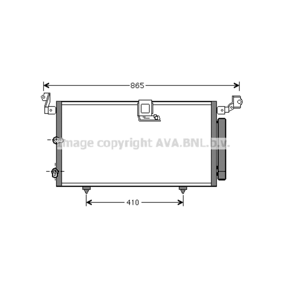 Lauhdutin, ilmastointilaite AVA COOLING SYSTEMS TO5384D