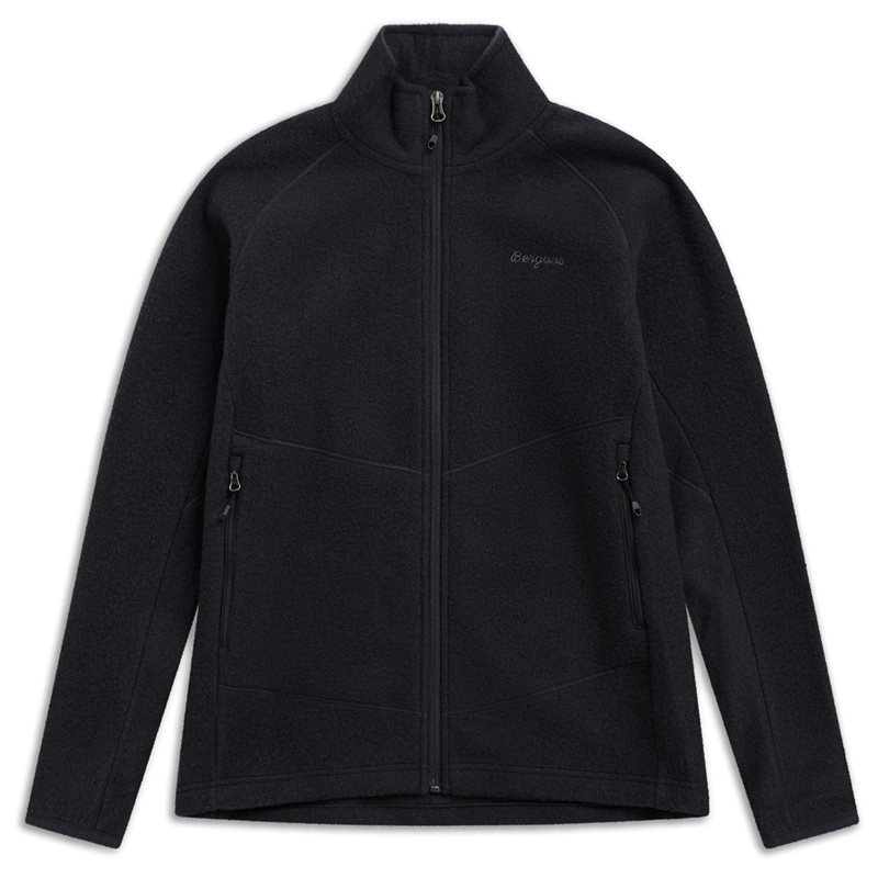 Bergans Rabot Merino Fleece Midlayer Jacket Women Dark Shadow Grey - S