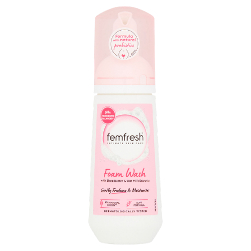 Femfresh Shea Butter & Oat Milk Extracts Intiimialueen Vaahtopesu - 150 ml