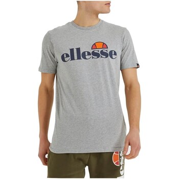 ELLESSE Paita 'Prado' laivastonsininen / meleerattu harmaa / oranssi / vaaleanpunainen