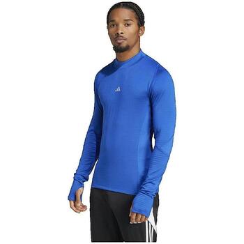ADIDAS PERFORMANCE Toiminnallinen paita  kuninkaallisen sininen / valkoinen
