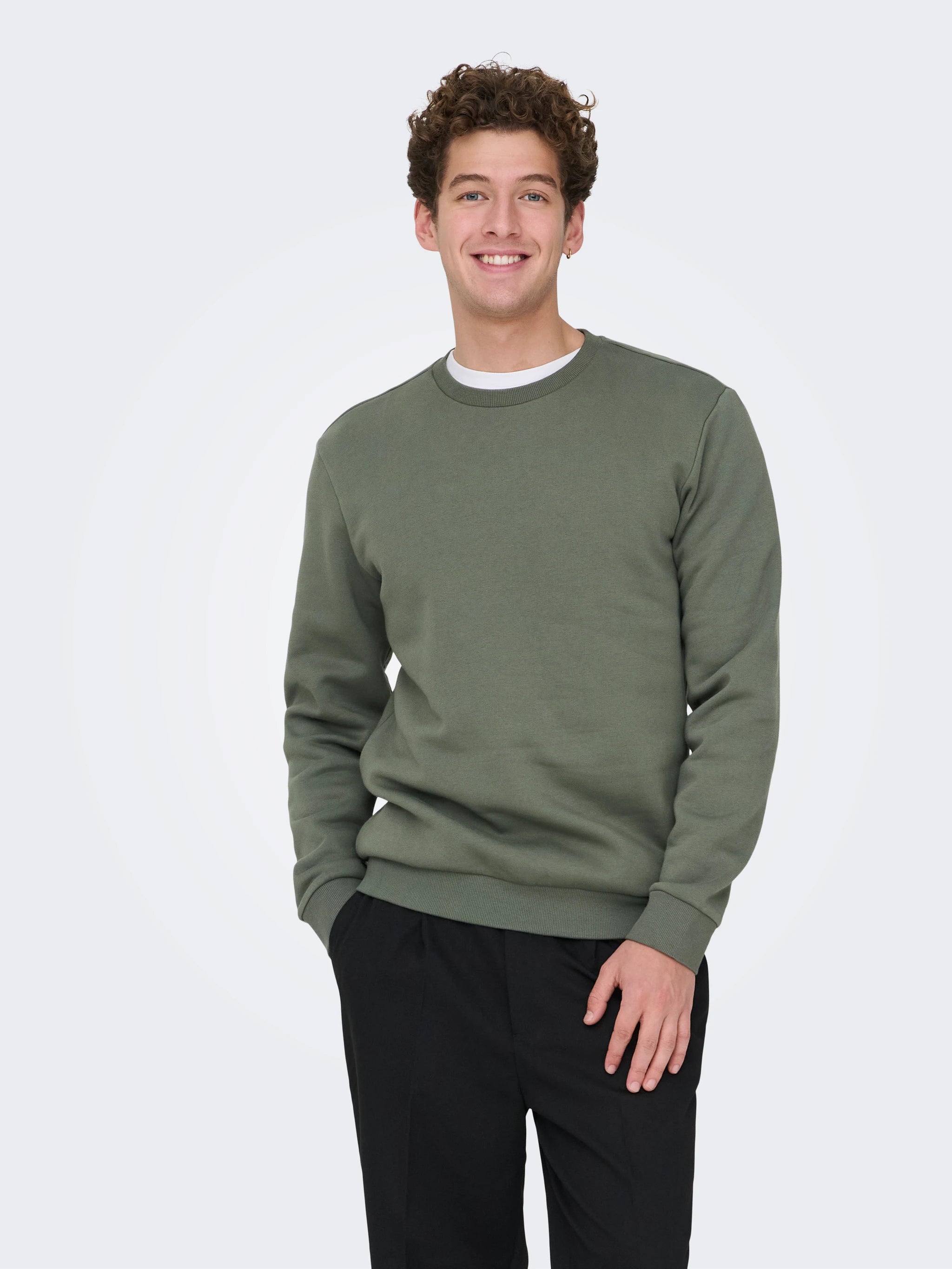 Only & Sons Collegepaita 'ONSCeres'  harmaa