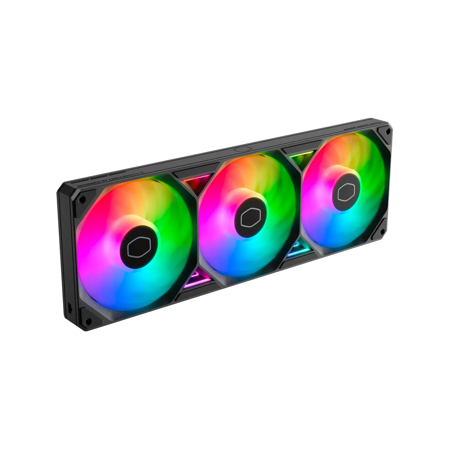 Cooler Master SickleFlow Edge 360 ARGB Fan - Black - 120mm - Musta RGB LED valolla