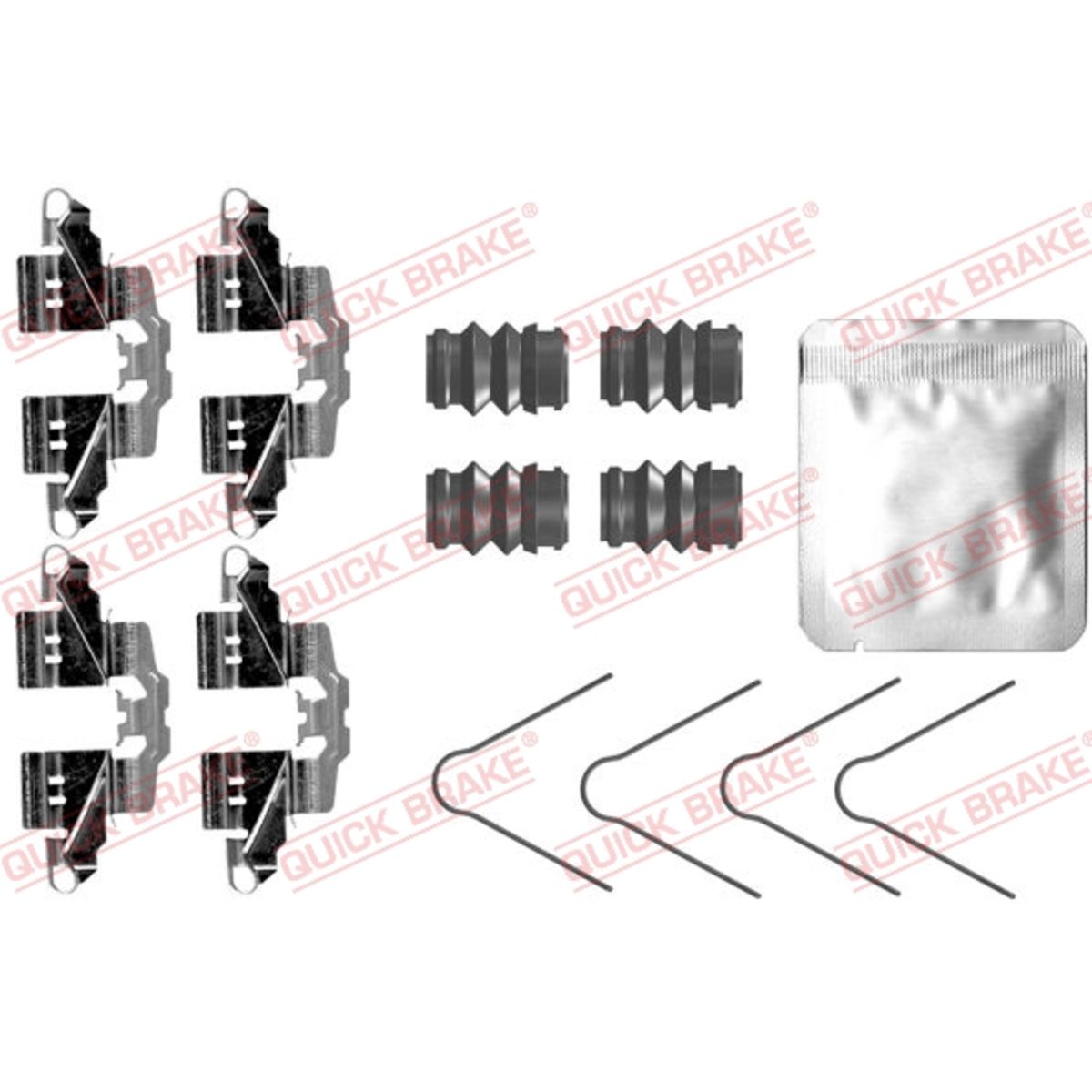 Jarrupalojen asennussarja QUICK BRAKE 109-0098
