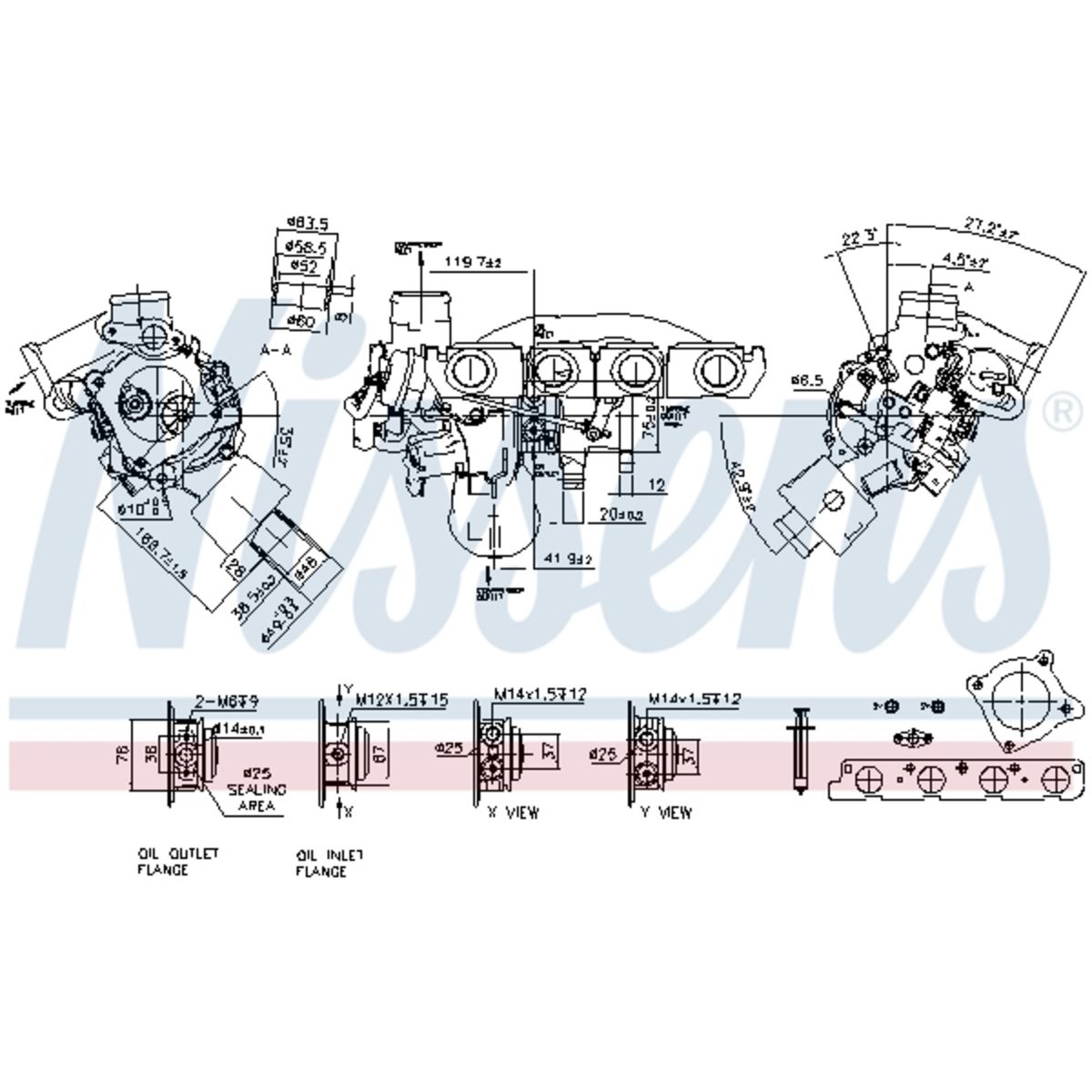 Turboahdin NISSENS 93193