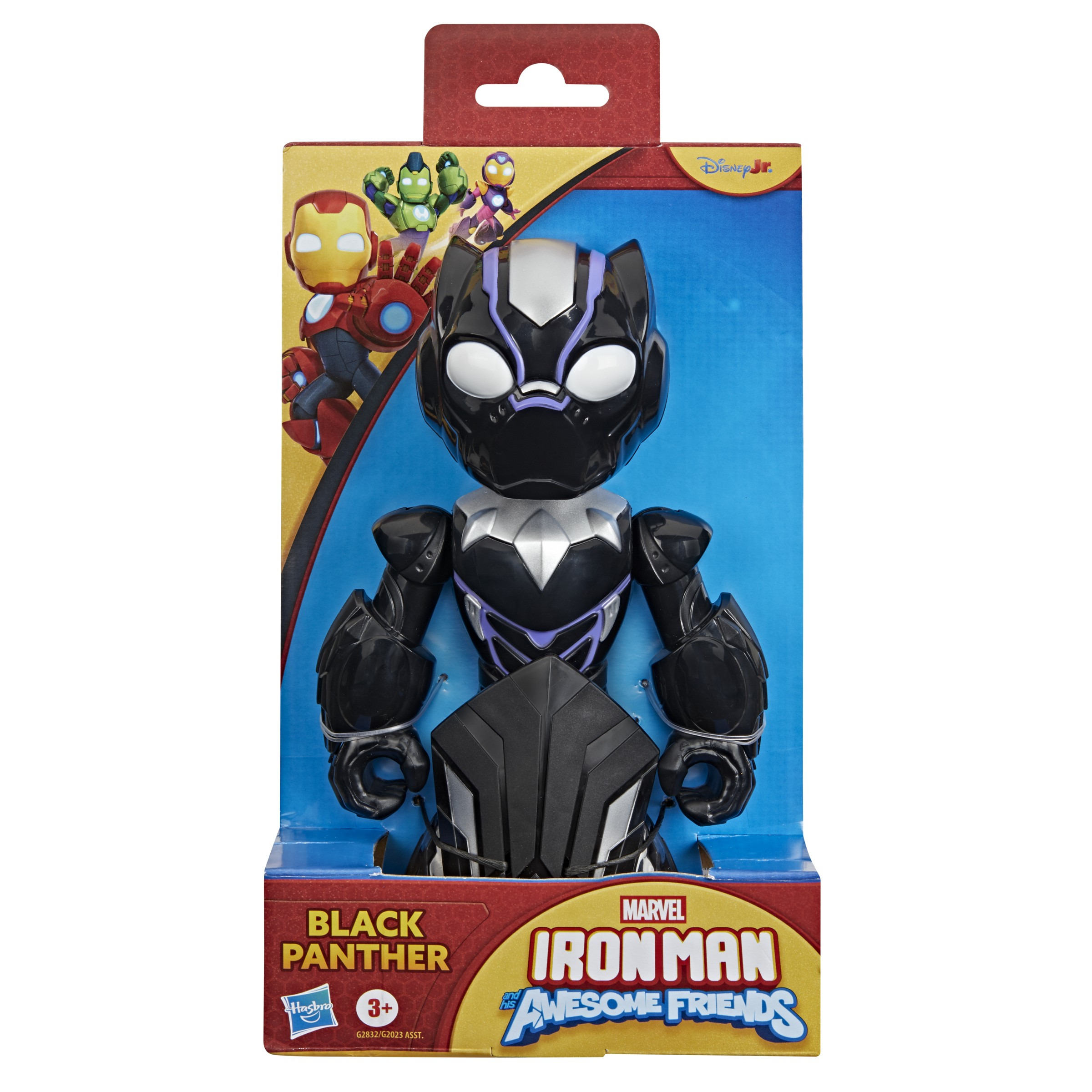 Black Panther -toimintahahmo 22 cm Iron Man and His Awesome Friends Marvel