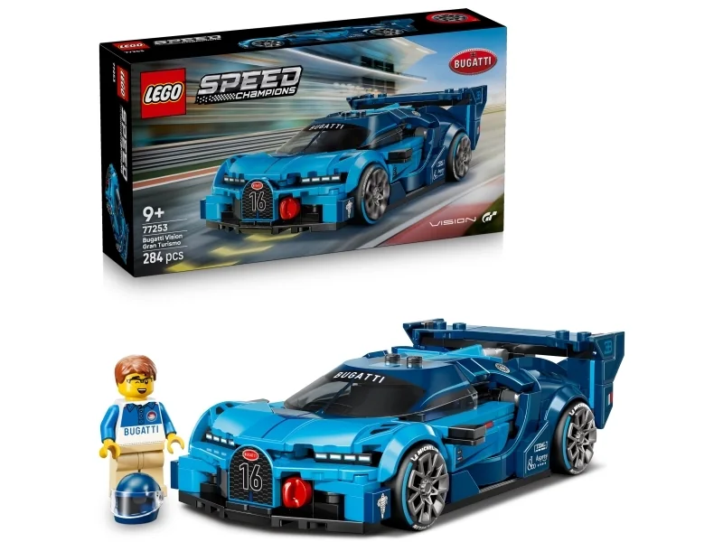 LEGO Speed Champions 77253 Bugatti Vision GT ‑hyperurheiluauto